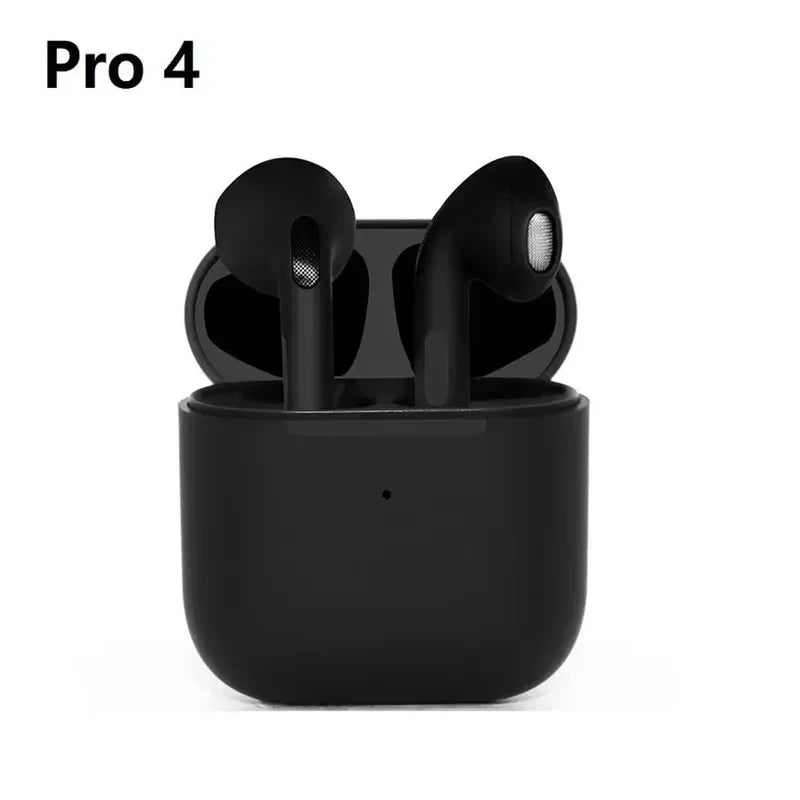 Pro4 Bluetooth 9D Wireless Earbuds With Microphone