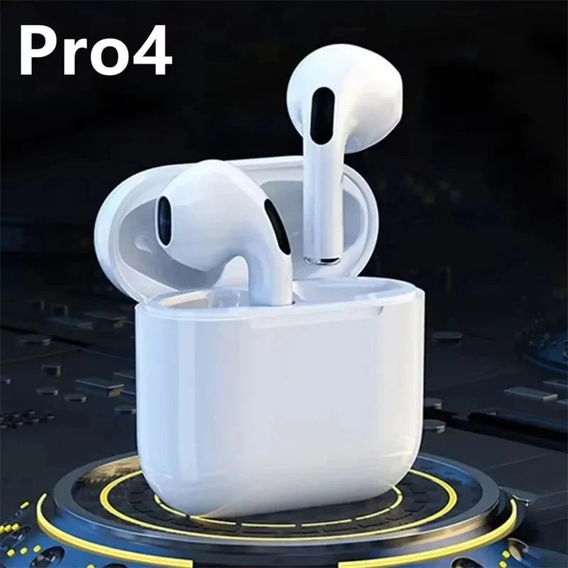 Pro4 Bluetooth 9D Wireless Earbuds With Microphone