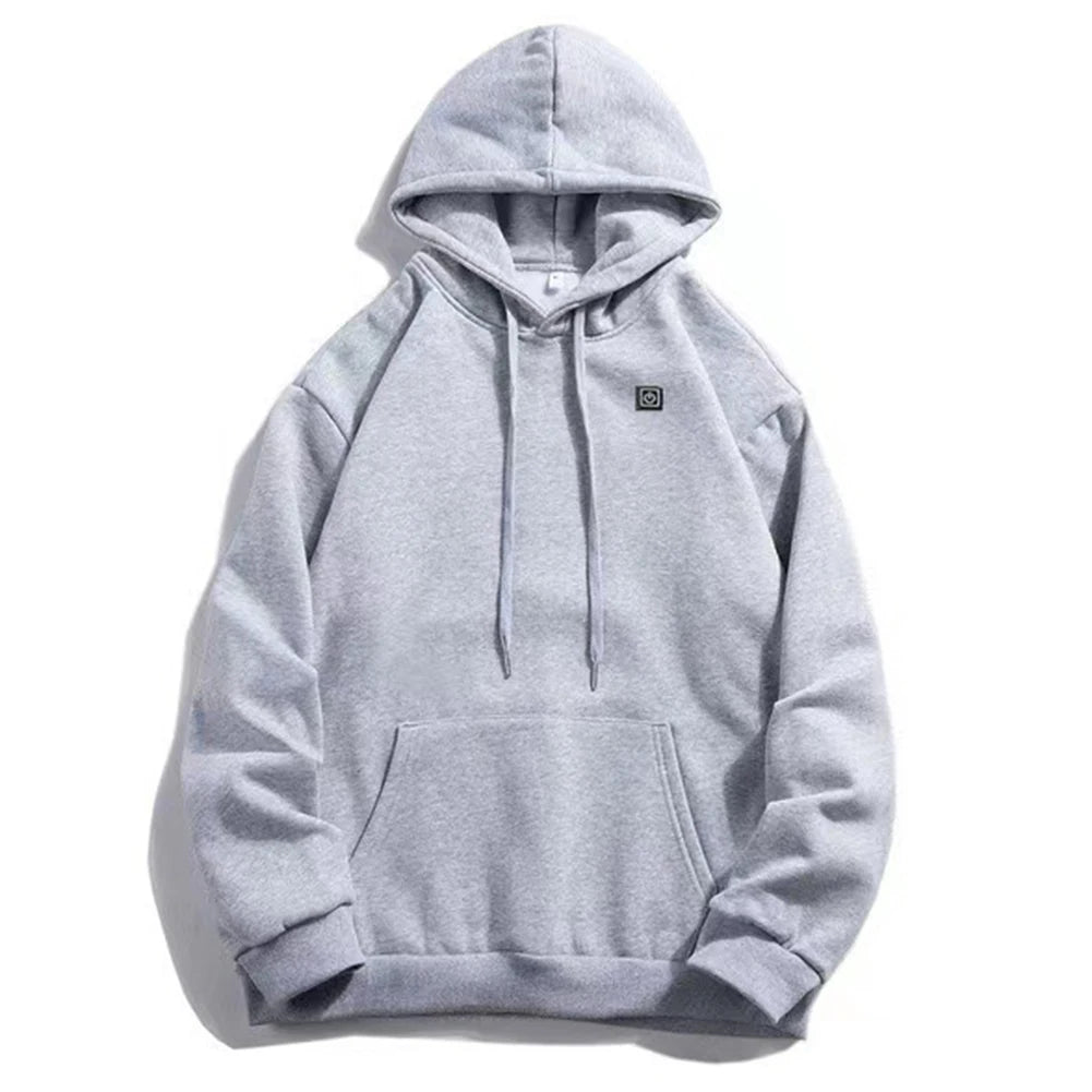 USB Rechargeable Heated Hoodies – 3 Heat Levels, Unisex, for Camping and Outdoor Work