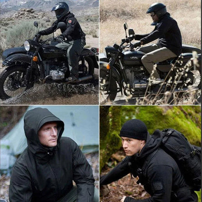 Men's Tactical Camo Jacket & Pants Set – Waterproof, Warm, and Durable