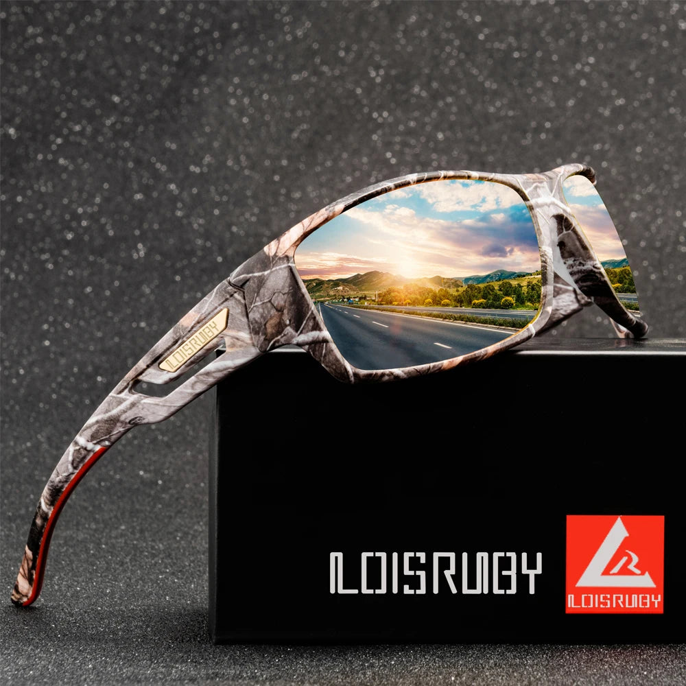 Polarized UV400 Camouflage Sports Sunglasses