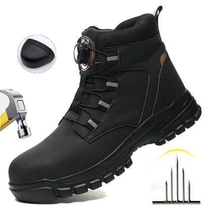 Waterproof Men's Steel Toe Work Boots