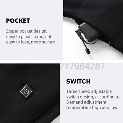 Winter Heated Underwear Sets for Women and Men