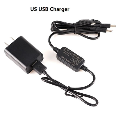 7.4V Rechargeable Battery Charger with 2200mAh Batteries for Heated Gear