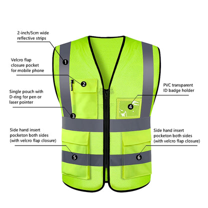 High Visibility Reflective Vest