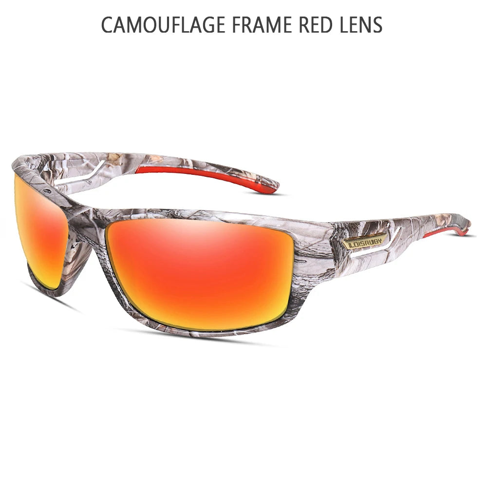 Polarized UV400 Camouflage Sports Sunglasses
