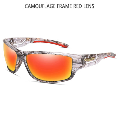 Polarized UV400 Camouflage Sports Sunglasses