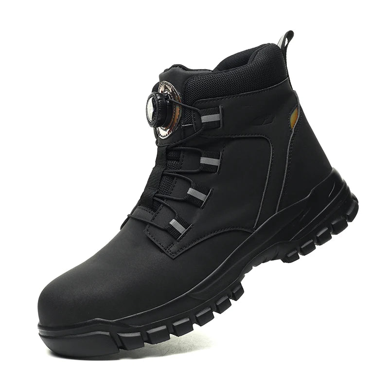 Waterproof Men's Steel Toe Work Boots