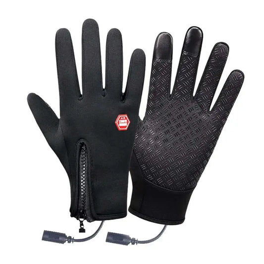 Waterproof USB Heated Gloves – Touchscreen Compatible, Thermal Hand Warmers for Winter