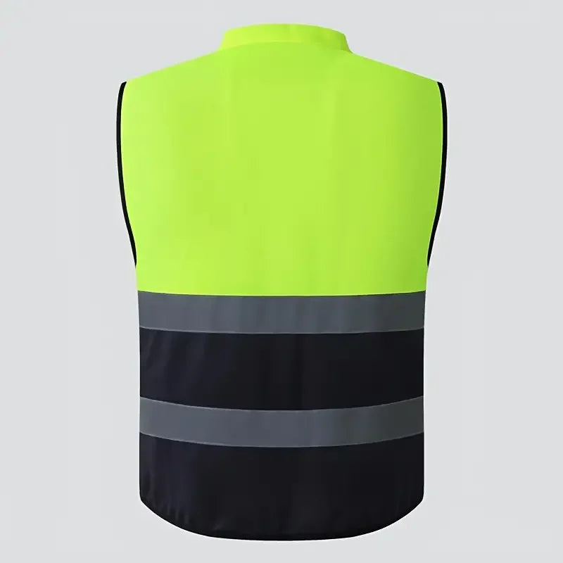 Reflective Vest with High-Visibility Strips