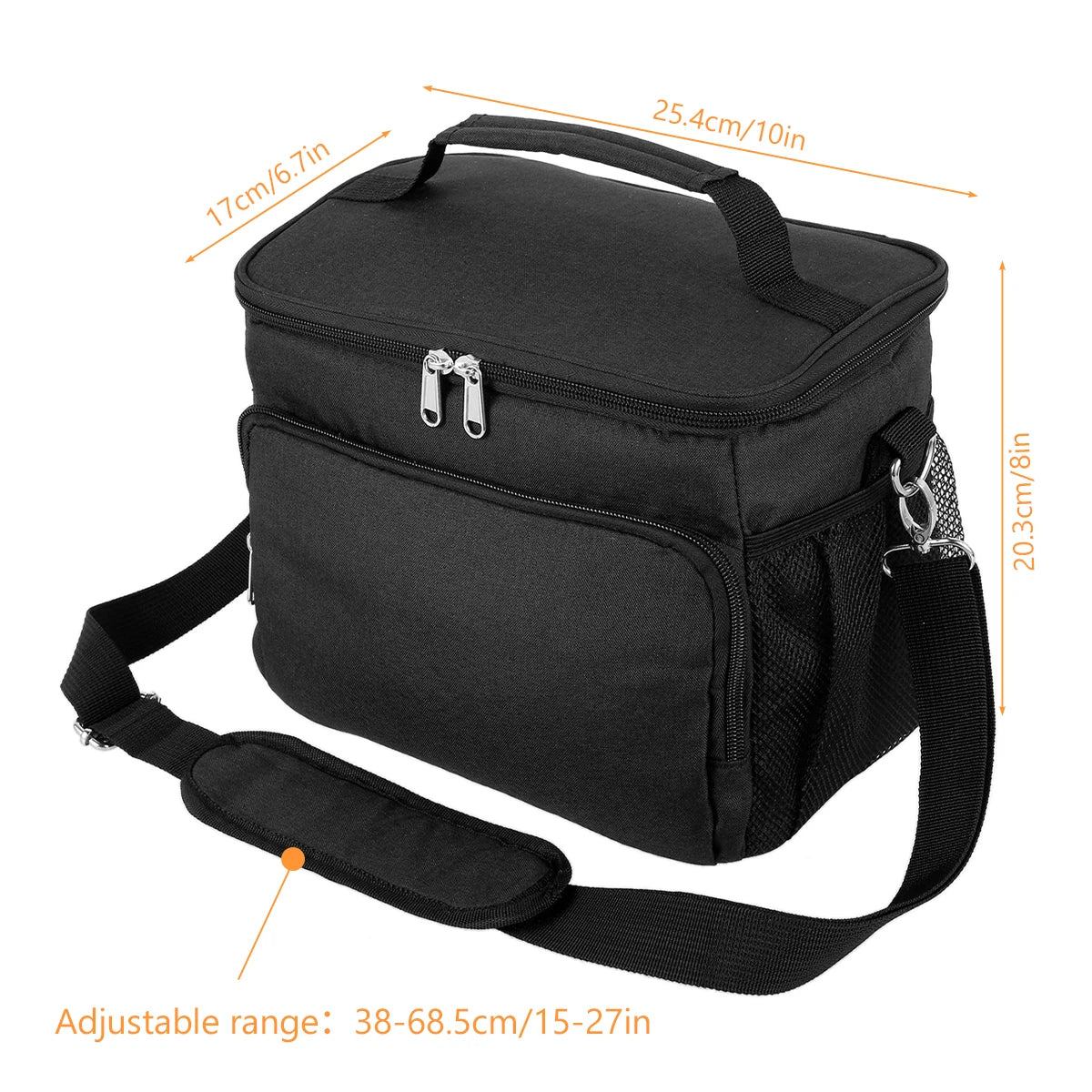 Large Capacity Insulated Lunch Bag
