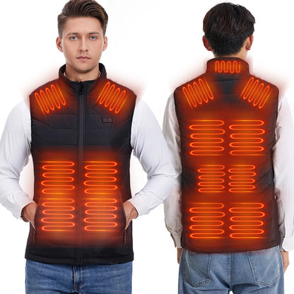 11-Zone Heated Jacket – USB Rechargeable, Unisex