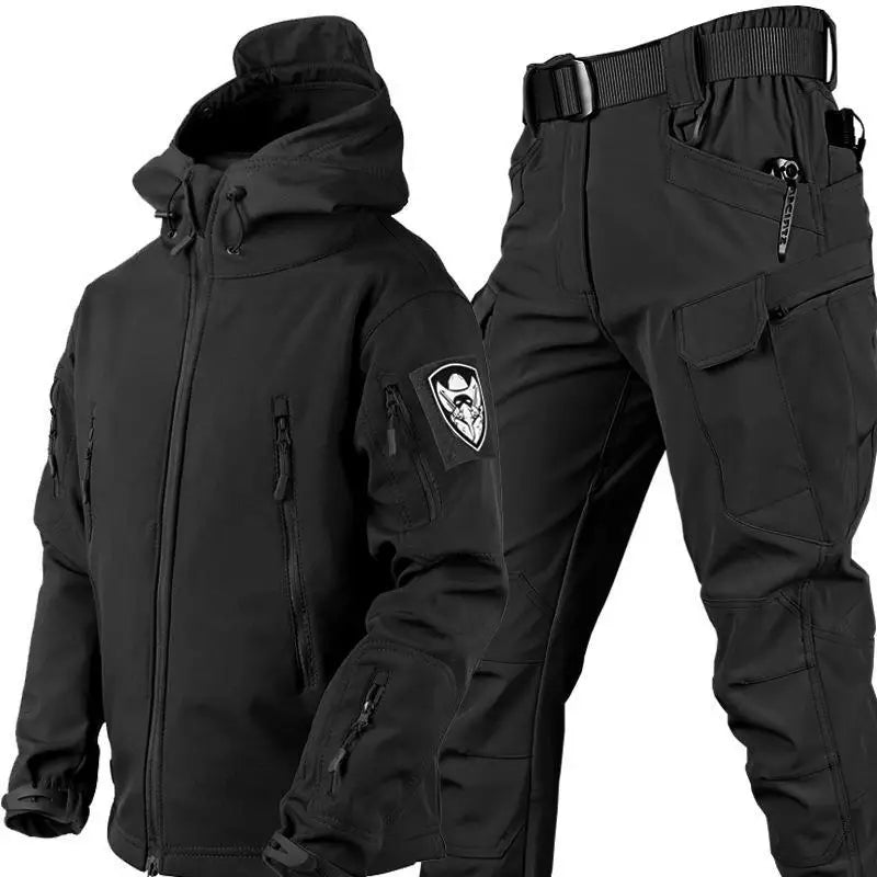 Men's Tactical Camo Jacket & Pants Set – Waterproof, Warm, and Durable