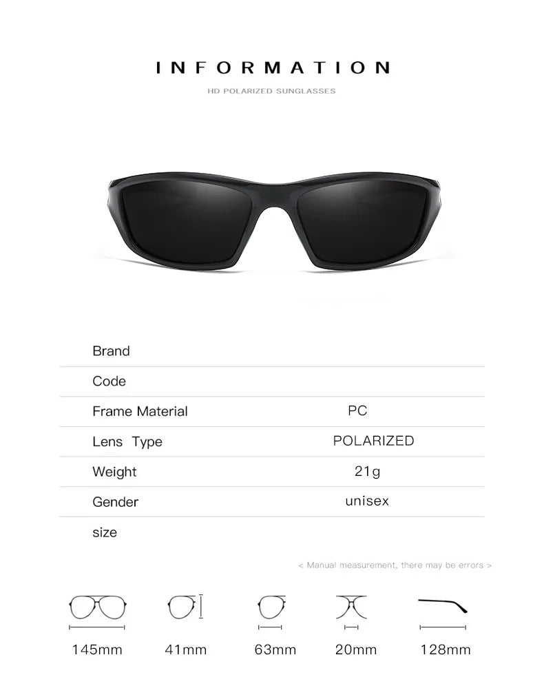 Polarized Sports Sunglasses
