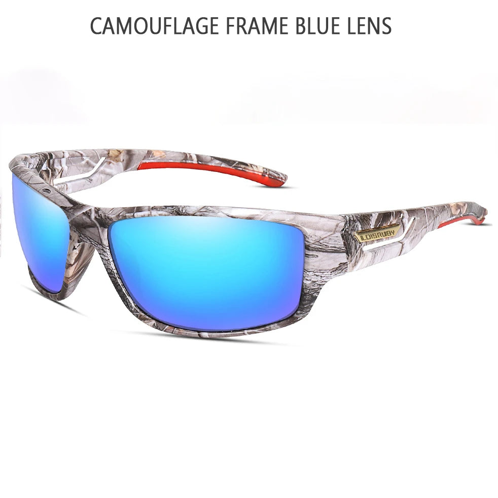 Polarized UV400 Camouflage Sports Sunglasses