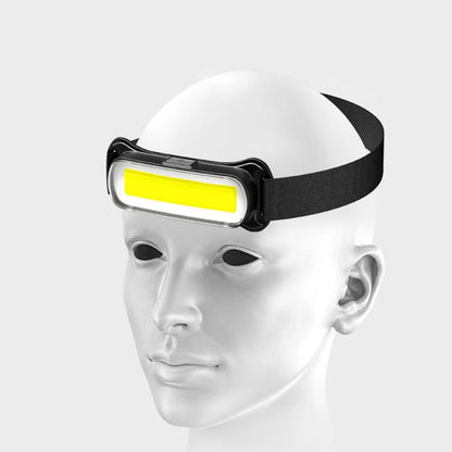 Waterproof Rechargeable Headlamp – 3 Modes, Adjustable Headband for Outdoor Activities